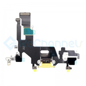For Apple iPhone 11 Charging Port Flex Cable Ribbon Replacement - Yellow - Grade S+