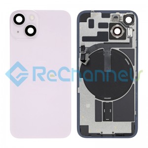 For Apple iPhone 14 Plus Rear Housing with Battery Door Replacement - Purple - Grade S+