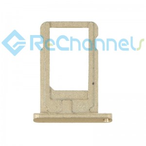 For iPad 10.2/10.2 2020 SIM Card Tray Replacement - Gold - Grade S+