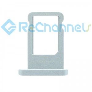 For iPad 10.2/10.2 2020 SIM Card Tray Replacement - Silver - Grade S+