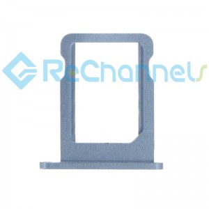 For iPad Air 4 SIM Card Tray Single Card Version Replacement - Blue - Grade S+
