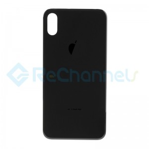 For Apple iPhone X  Back Glass  Replacement  -Space Gray-Grade S+
