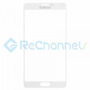 For Samsung Galaxy Note 4 Series Glass Lens Replacement - White - Grade R