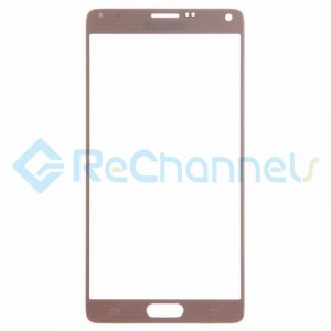  For Samsung Galaxy Note 4 Series Glass Lens Replacement - Gold - Grade R