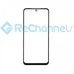 For Xiaomi Redmi Note 10 Glass Lens Replacement - Black - Grade S