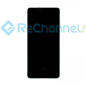 For Samsung Galaxy S20 FE LCD Screen and Digitizer Assembly with Frame Replacement - Green - Grade S+