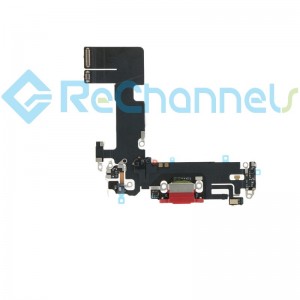 For Apple iPhone 13 6.1" Charging Port Flex Cable Replacement - Red - Grade S+