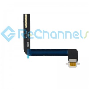 For iPad 10.2 2021 Charging Port Flex Cable Replacement - White - Grade S+