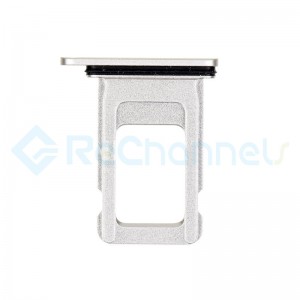 For Apple iPhone11 Single SIM Card Tray  Replacement - White - Grade S+