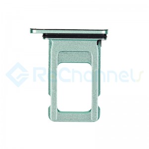 For Apple iPhone11 Single SIM Card Tray  Replacement - Green - Grade S+
