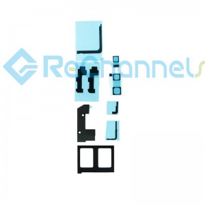 For Huawei P30 Battery Door Sticker 8pcs in One Set Replacement - Grade S+