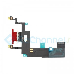 For Apple iPhone XR Charging Port Flex Cable Replacement - Red - Grade S+
