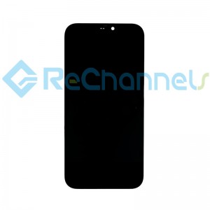 For iPhone 12\12 Pro LCD Screen and Digitizer Assembly Replacement - Black - Grade S+