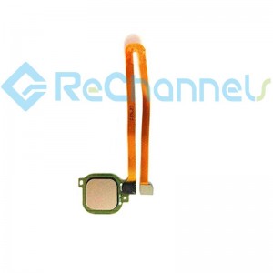 For Huawei Nova Plus Fingerprint Sensor Flex Cable Replacement - Gold - Grade S+