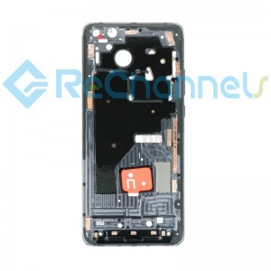 For Huawei P40 Pro+ Front Housing Replacement - Black - Grade S+