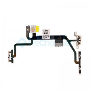 For Apple iPhone 8\SE(2020) Power/Volume Button Flex Cable with Metal Bracket Assembly Replacement - Grade S+