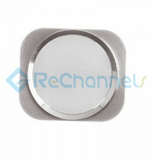 For Apple iPhone 5S Home Button Replacement - White - Grade S+
