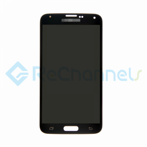 For Samsung Galaxy S5 LCD Screen and Digitizer Assembly Replacement - Black - Grade S