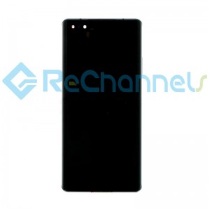 For Huawei Mate 40 Pro LCD Screen and Digitizer with Front Housing Assembly Replacement - Black - Grade S+