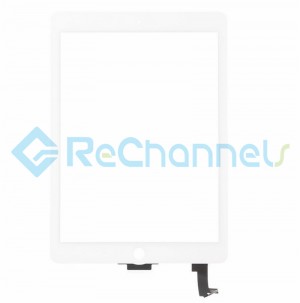 For Apple iPad Air 2 Digitizer Touch Screen Replacement - White - Grade S