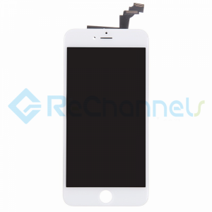 For Apple iPhone 6 Plus LCD Screen and Digitizer Assembly Replacement - White - Grade R