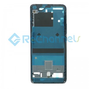 For Xiaomi MI 11 Front Housing Replacement - Black - Grade S+