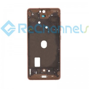 For Samsung Galaxy S20 FE 5G Front Housing Replacement - Red - Grade S+