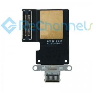 For iPad Pro 11 2020 Charging Port Flex Cable Replacement - Black - Grade S+