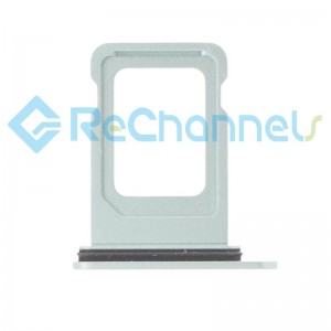 For iPhone 15\15 Plus SIM Card Tray Single Card Version Replacement - Green - Grade S+
