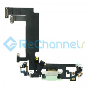 For iPhone 12 Mini Charging Port Flex Cable Replacement - White - Grade S+