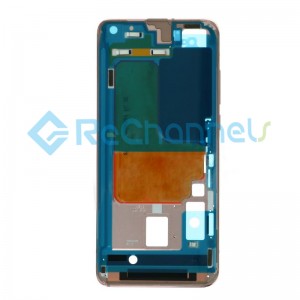 For Xiaomi MI 10 5G/10 Pro 5G Front Housing Replacement - Gold - Grade S+