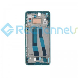 For Xiaomi Mi 11 Lite 5G Front Housing Replacement - Green - Grade S+
