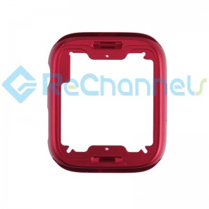 For Apple Watch Series 7 (45mm) Middle Frame Replacement - Red - Grade S+