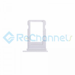For Apple iPhone 7 SIM Card Tray Replacement - Silver - Grade S+