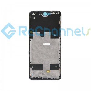 For Huawei P Smart 2021 Front Housing Replacement - Black - Grade S+
