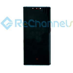 For Huawei Mate 30 Pro/Mate 30 Pro 5G LCD Screen and Digitizer Assembly with Frame Replacement - Blue - Grade S+
