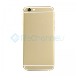 For Apple iPhone 6 Battery Door Replacement - Gold - Grade S