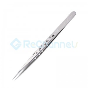 High Precision Tweezer With Hole Heat Dissipation Anti-slip Tweezers For Precision Electronic Components 