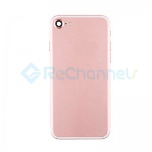 For Apple iPhone 7 Rear Housing Assembly Replacement - Rose Gold - Grade S