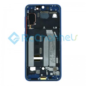 For Xiaomi MI 9 SE Front Housing Replacement - Blue - Grade S+