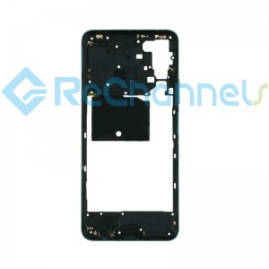 For Huawei P Smart 2021 Middle Frame Replacement - Green - Grade S+
