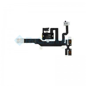 For Apple iPhone 4S Audio Flex Cable Ribbon Replacement - White - Grade R