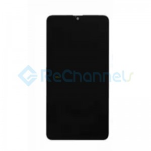 For Huawei Mate 20 LCD Screen and Digitizer Assembly with Fingerprint Flex Cable Replacement - Black - Grade S+