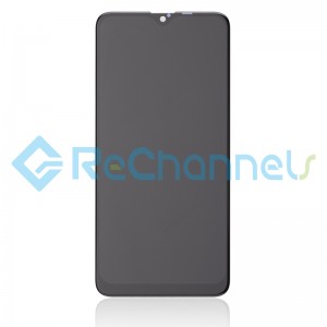 For Samsung Galaxy A10s SM-A107 LCD Screen and Digitizer Assembly Replacement - Black - Grade S+