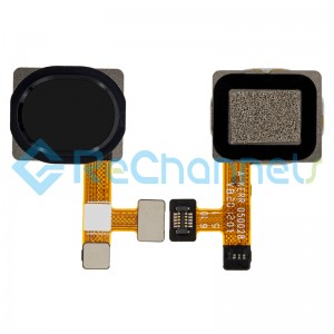 For Samsung Galaxy A21 SM-A215 Fingerprint Sensor Flex Cable Replacement - Black - Grade S+