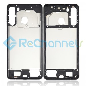 For Samsung Galaxy A21 SM-A215 Rear Housing Replacement - Black - Grade S+