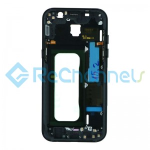 For Samsung Galaxy A5 2017 SM-A520 Front Housing Replacement - Black - Grade S+