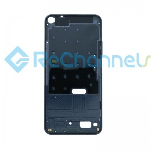 For Huawei Nova 5T/Honor 20 Front Housing Replacement - Black - Grade S+