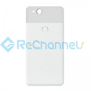 For Google Pixel 2 Battery Door Replacement - White - Grade S+
