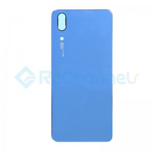 For Huawei P20 Battery Door Replacement - Blue - Grade S+ 